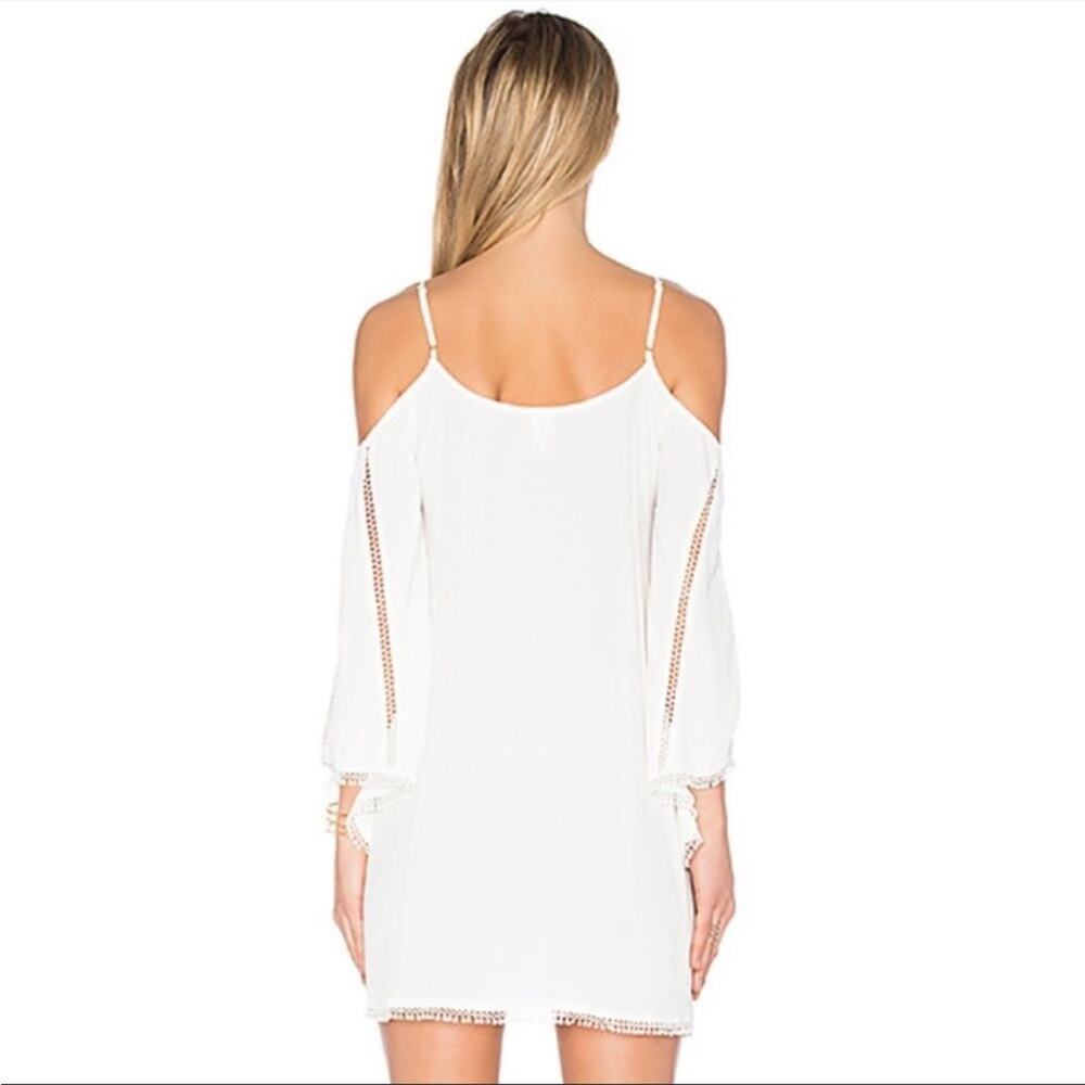 L*Space Oracle Lace Cold Shoulder Swimsuit Cover Size XS - Picture 3 of 9